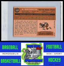 Load image into Gallery viewer, 1960 Topps #268 Al Worthington VG+