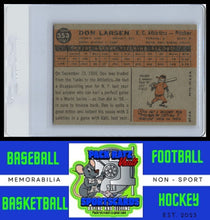 Load image into Gallery viewer, 1960 Topps #353 Don Larsen VG