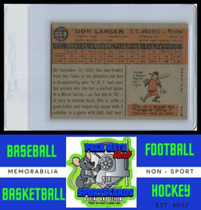 1960 Topps #353 Don Larsen VG