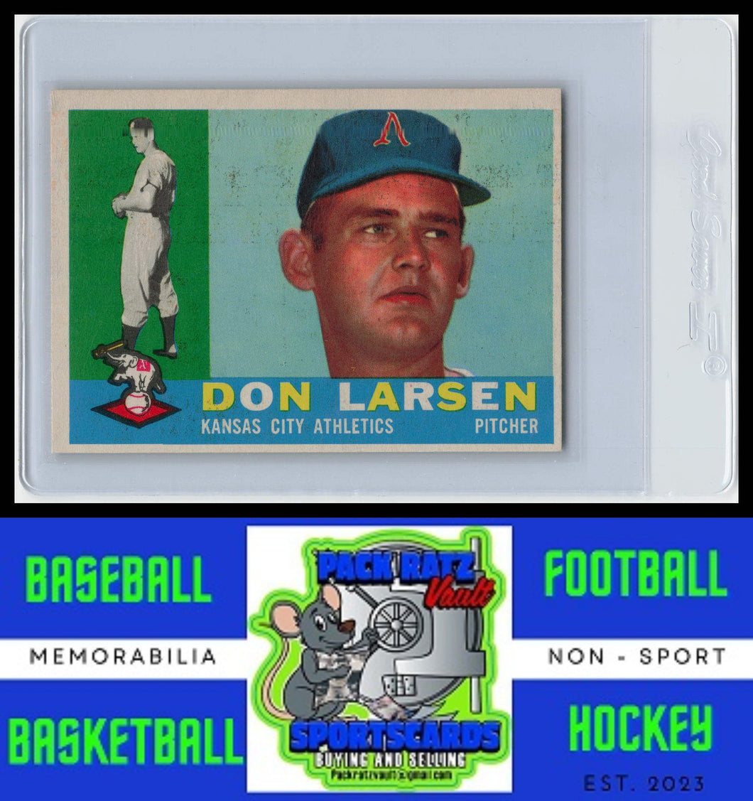 1960 Topps #353 Don Larsen VG