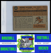 Load image into Gallery viewer, 1960 Topps #360 Herb Score VG+