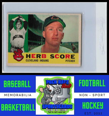 1960 Topps #360 Herb Score VG+