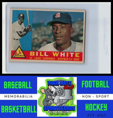 1960 Topps #355 Bill White VG+