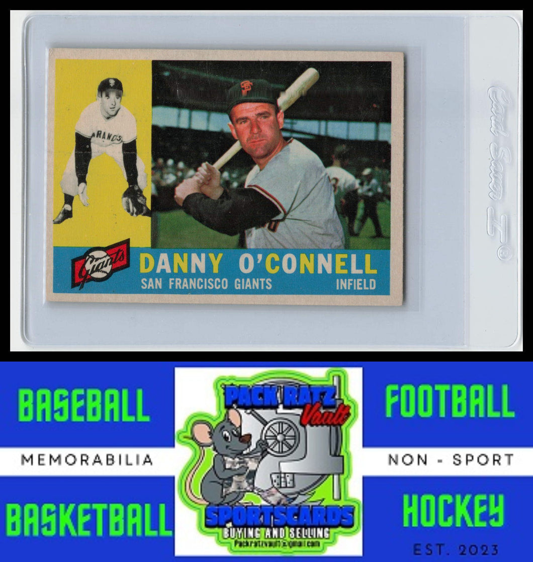 1960 Topps #192 Danny O'Connell VG+