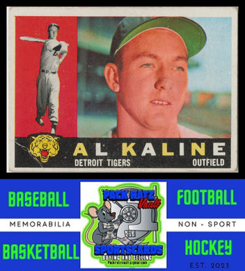 1960 Topps #50 Al Kaline VG+ 