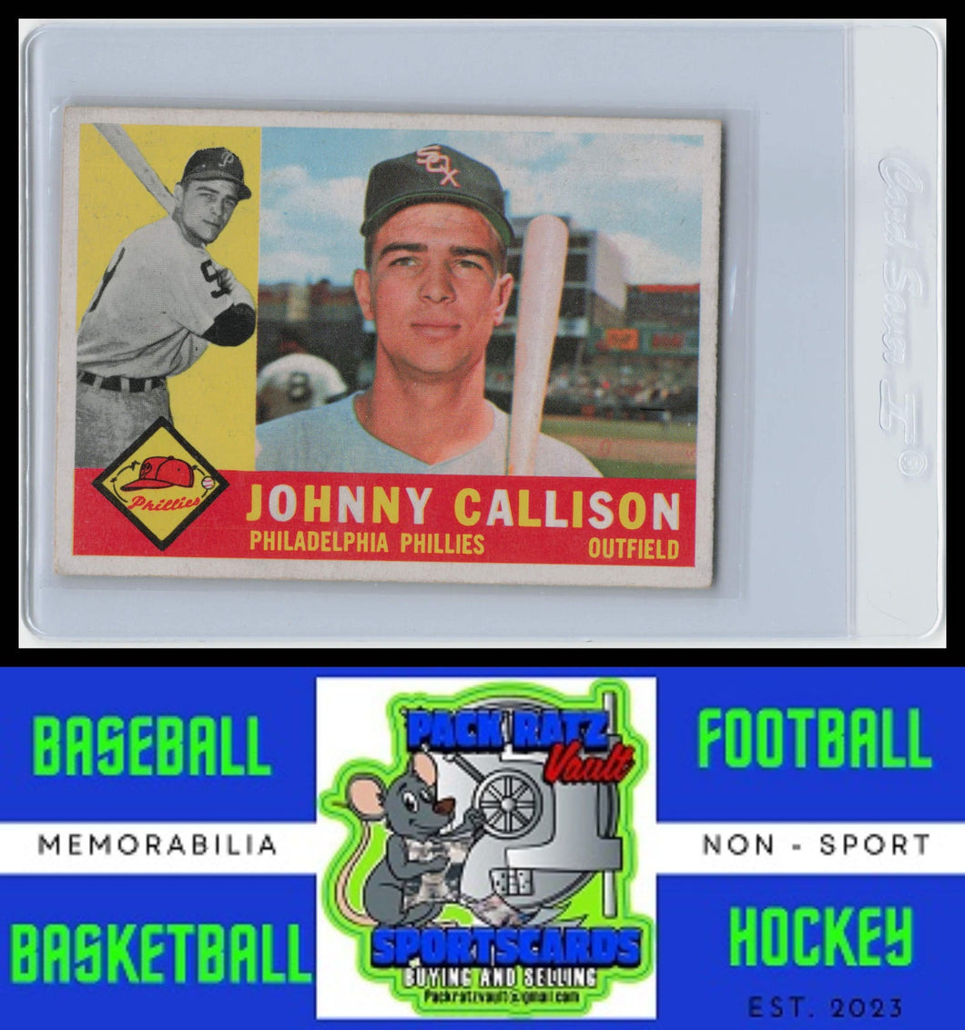 1960 Topps #17 Johnny Callison VG+