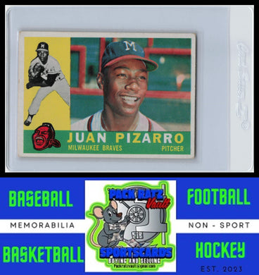 1960 Topps #59 Juan Pizarro VG+