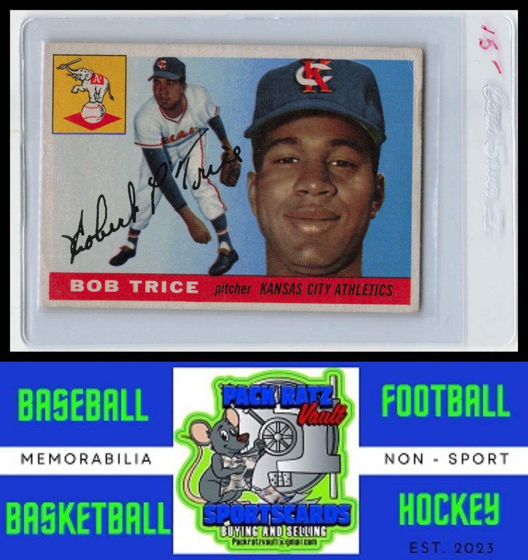 1955 Topps #132 Bob Trice VG+