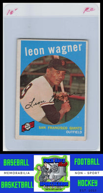 1959 Topps #257 Leon Wagner VG+