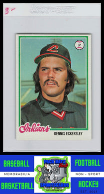 1978 Topps #122 Dennis Eckersley VG+