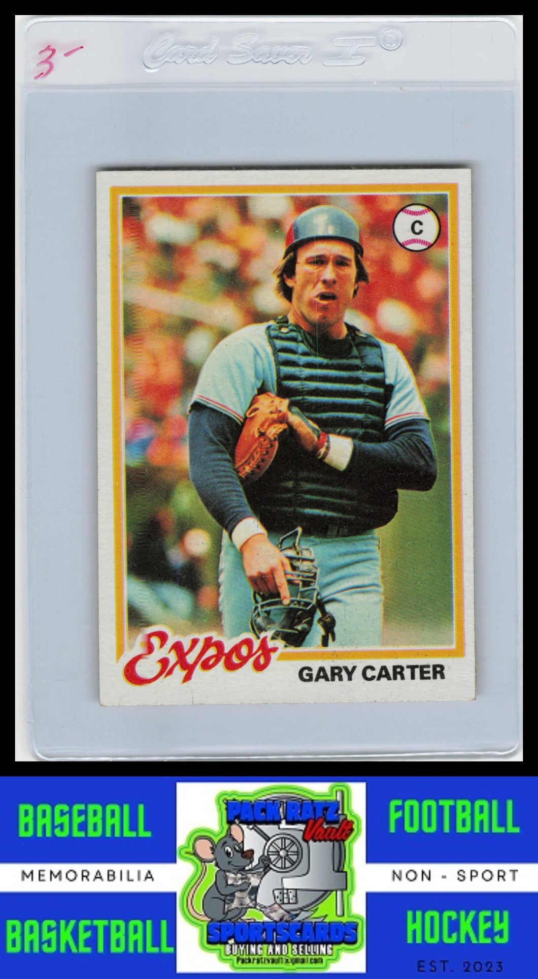 1978 Topps #120 Gary Carter VG+