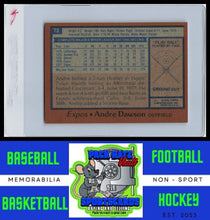 Load image into Gallery viewer, 1978 Topps #72 Andre Dawson VG+