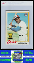 Load image into Gallery viewer, 1978 Topps #72 Andre Dawson VG+