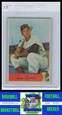 1954 Bowman #85b Jim Dyck VG+