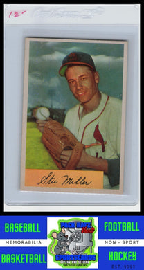 1954 Bowman #158 Stu Miller VG+