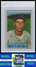 Load image into Gallery viewer, 1954 Bowman #52 Myron Ginsberg VG+