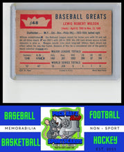 Load image into Gallery viewer, 1960 Fleer Baseball Greats #48 Hack Wilson VG+