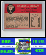 Load image into Gallery viewer, 1961 Fleer Baseball Greats #55 Ernie Lombardi VG+