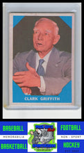 Load image into Gallery viewer, 1960 Fleer Baseball Greats #15 Clark Griffith VG+