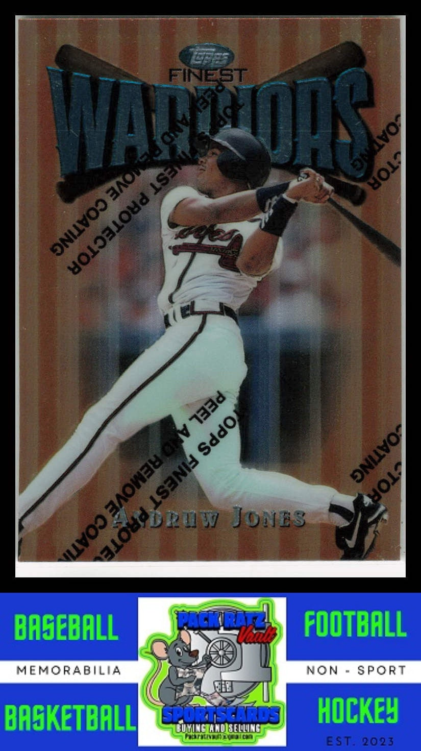 1997 Finest #100 Andruw Jones NM/M