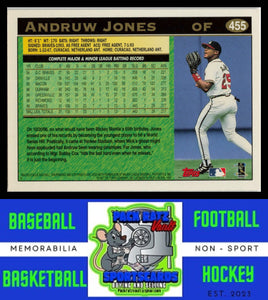 1997 Topps #455 Andruw Jones NM/M