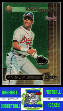 1997 Circa #4 Andruw Jones Fast Track NM/M