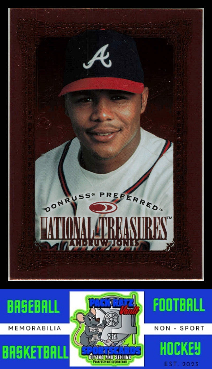 1997 Donruss Preferred #179 Andruw Jones Cut to the Chase NM/M