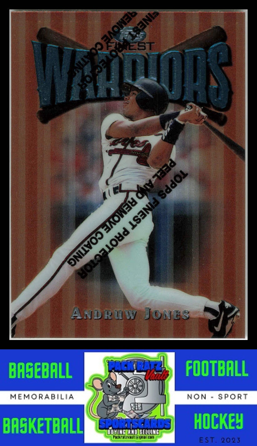 1997 Finest #100 Andruw Jones NM/M