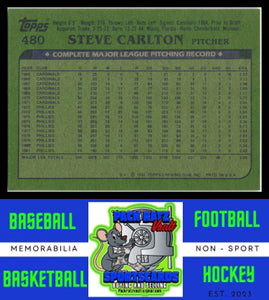 1982 Topps #480 Steve Carlton NM/M