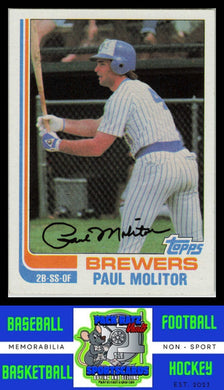 1982 Topps #195 Paul Molitor NM/M