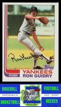 Load image into Gallery viewer, 1982 Topps #9 Ron Guidry NM/M