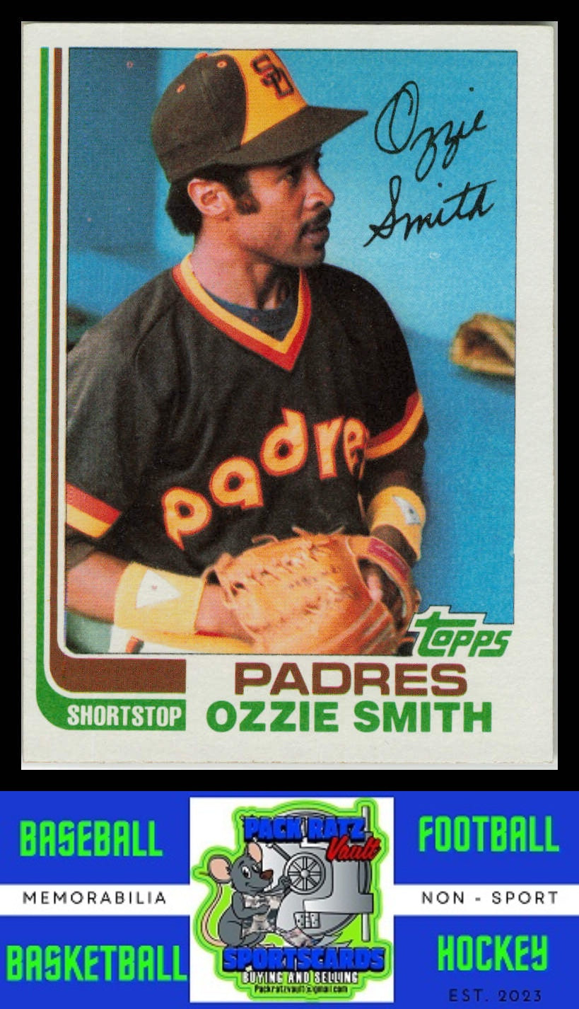 1982 Topps #95 Ozzie Smith Blackless NM/M