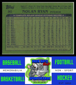 1982 Topps #90 Nolan Ryan NM/M