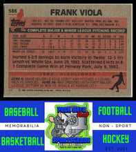 Load image into Gallery viewer, 1983 Topps #586 Frank Viola NM/M