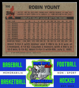 1983 Topps #350 Robin Yount NM/M