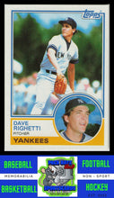 Load image into Gallery viewer, 1983 Topps #176 Dave Righetti NM/M