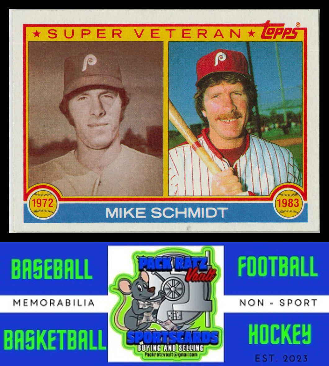 1983 Topps #301 Mike Schmidt NM/M