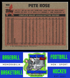 1983 Topps #100 Pete Rose NM/M