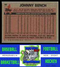 Load image into Gallery viewer, 1983 Topps #60 Johnny Bench NM/M