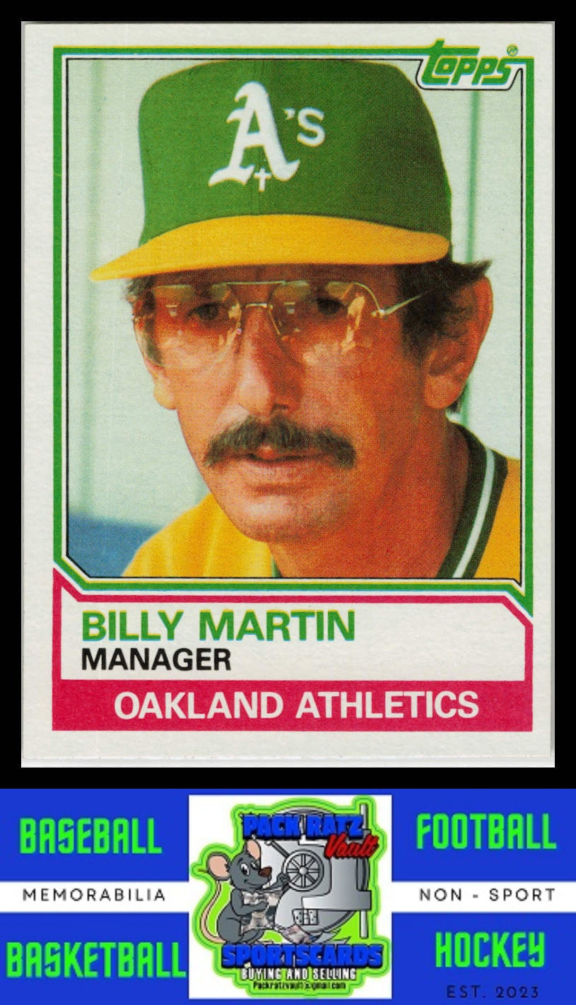 1983 Topps #156 Billy Martin NM/M