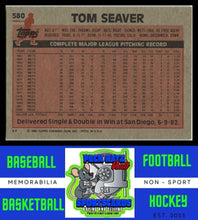 Load image into Gallery viewer, 1983 Topps #580 Tom Seaver NM/M