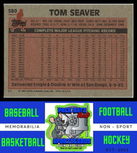 1983 Topps #580 Tom Seaver NM/M