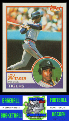 1983 Topps #509 Lou Whitaker NM/M