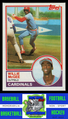 1983 Topps #49 Willie McGee NM/M