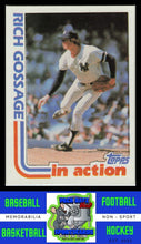 Load image into Gallery viewer, 1982 Topps #771 Rich Gossage NM/M