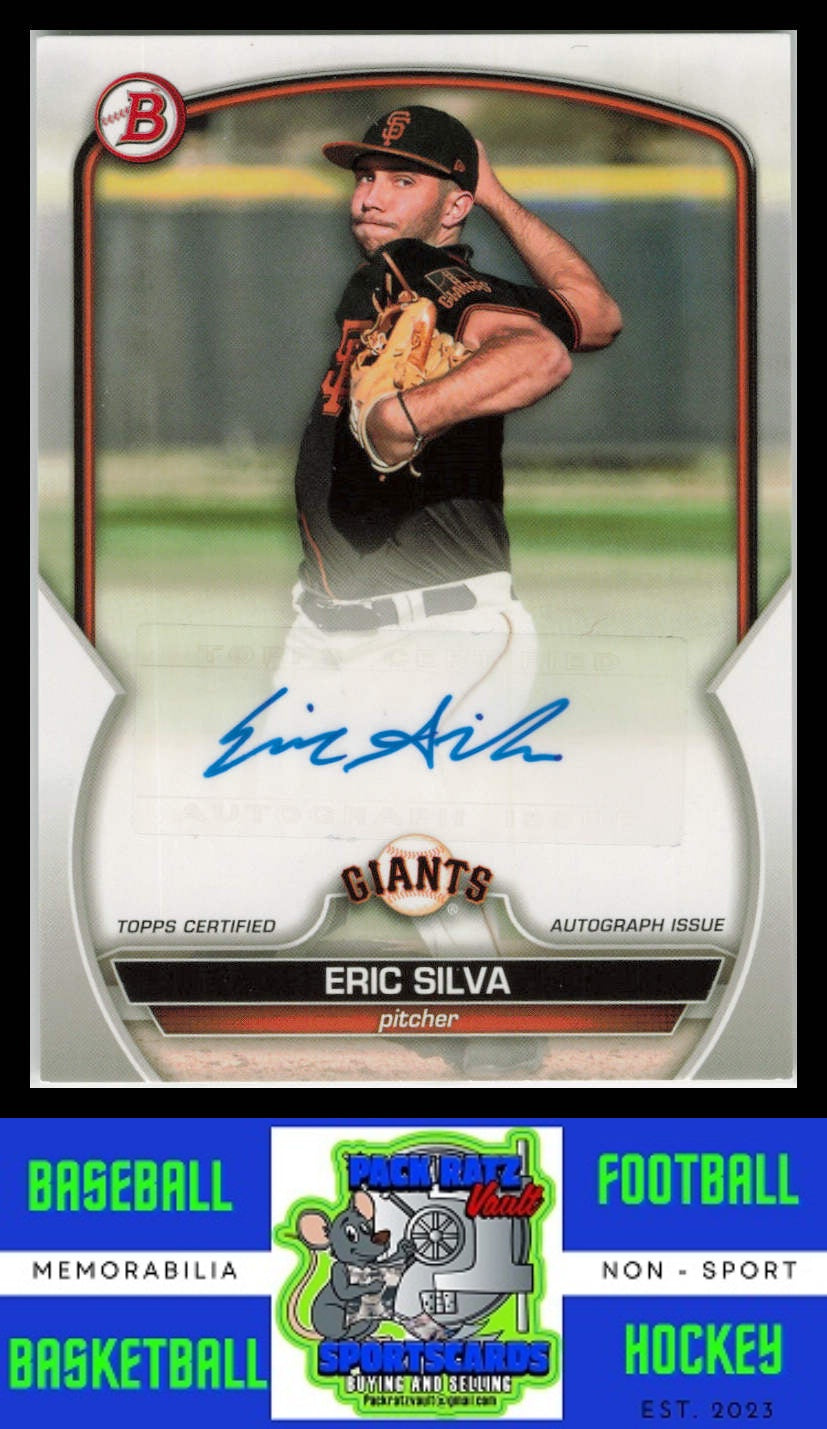 2023 Topps #PPA-ES Eric Silva Auto NM/M