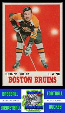 1970 Topps #2 Johnny Bucyk VG