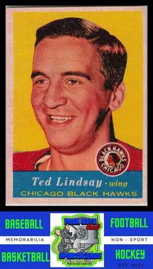 1957 Topps #21 Ted Lindsay NM