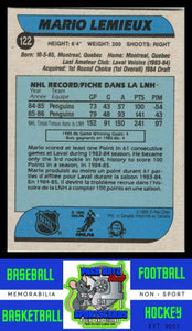 1986 Topps #122 Mario Lemieux NM/M 