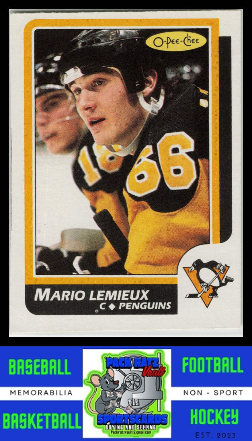 1986 Topps #122 Mario Lemieux NM/M 